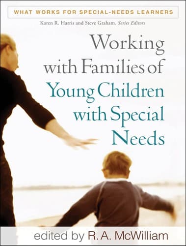 Cover image for Working with families of young children with special needs