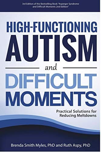 Cover image for High-functioning autism and difficult moments :